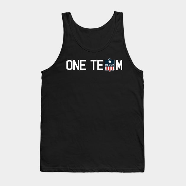 One team, One dream Football Jersey tshirt tee shirt Tank Top by BlabberBones
